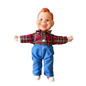 Vintage Eegee Co Howdy Doody 12” Plush Doll